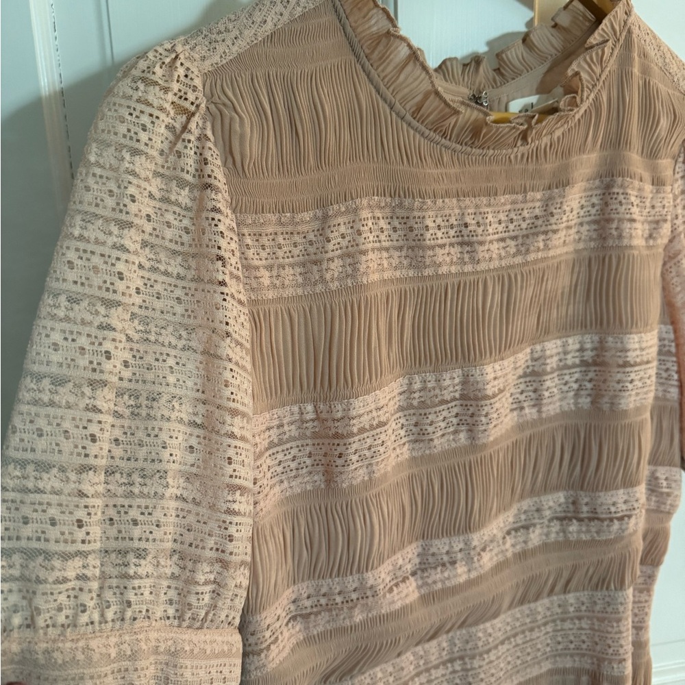 Velvet by Graham & Spencer Blush Midi Dress
